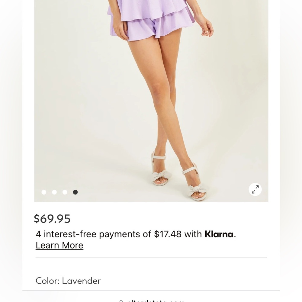 Lavender romper - Picture 4 of 4